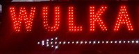 LED REKLAMA WEWNĘTRZNA WULKANIZACJA 210 X 35 CM