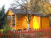 Domek drewniany Krzyś