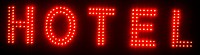 LED REKLAMA HOTEL 135x40 SZYLD TABLICA MOCNA!!!