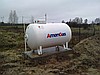 Montaż zbiorników na gaz płynny.