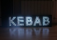 LED REKLAMA KEBAB SZYLD TABLICA MOCNA!!!
