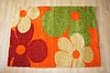Dywan Shaggy 2012 orange/green