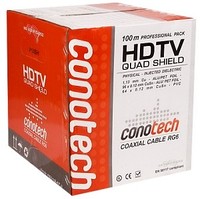 Kabel CONOTECH HDTV Quad Shield (szpula 100m)