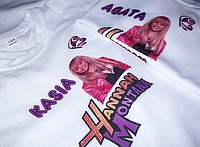 NADRUK NA T-SHIRT. DOWOLNE: ZDJĘCIA, GRAFIKA, TEKST.