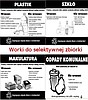 Worki do selektywnej zbiórki odpadów LDPE