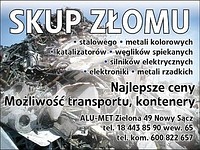 Hurtowy i Detaliczny Skup Złomu i Metali Kolorowych