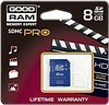 GOODRAM 8GB MEMORY EXPERT SDHC PRO CLASS 10 ULTRA SPEED