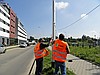 Zabezpieczenie-ochrona słupów przed plakatami, naklejkami, graffiti
