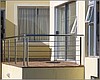 Balustrady balkonowe ze stali nierdzewnej
