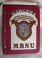 Karty menu