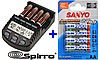 Ładowarka Technoline BC-700 + 4 x akumulatorki Sanyo R6 AA Ni-MH 2700mAh
