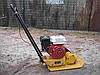 Wynajem zagęszczarki 65kg szer 35cm z gumą do bruku