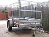 Wynajem przyczepy samochodowej do 623kg, 1,15x2,00m wys. z plandeką 1,10m