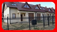 Domy szeregowe w okolicach Swarzędza.