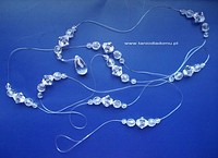 GIRLANDA Z KRYSZTAŁKÓW AKRYLOWYCH "CRYSTAL" - DŁUGOŚĆ 170cm (+/- 2cm)