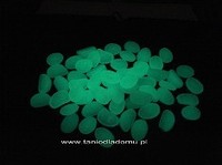 Kamyki fluorescencyjne świecące dekoracyjne ponad 50 sztuk!