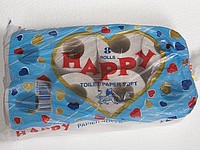 Papier toaletowy szary pakowany po 8 sztuk