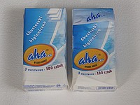 Chusteczki higieniczne pakowane po 100 sztuk we folii