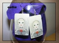 Earrings "Girls"