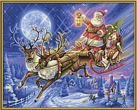 Художній творчий набір «Merry Christmas», 40х50 см, 12+
