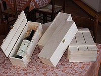 Skrzyneczka drewniana na Wino