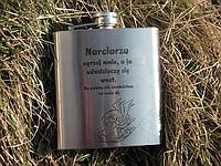 Piersiówka z indywidualnym Grawerem