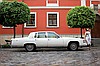 Zabytkowy Cadillac auto do ślubu we Wrocławiu