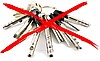 Master Key - jeden klucz do wszystkiego - Zamień pęk kluczy na jeden klucz !