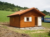 Domek letniskowy drewniany