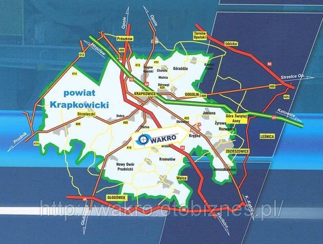 Mapa dojazdu