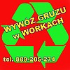 WYWÓZ GRUZU w WORKACH, GABARYTY, MEBLE, AGD, RTV, ZŁOM