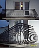 BRAMY , OGRODZENIA , BALUSTRADY BALKONOWE
