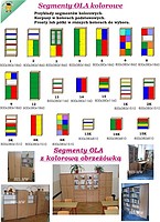 Segmenty kolorowe