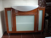 Szafka lakierowana 100 + umywalka Cersanit Omega 65 - KOMPLET NOWE TRENDY 194 kolory