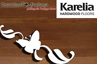 Panele drewniane KARELIA Merbau Natur, lakier półmat, 2 lamele