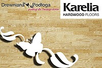 Panele drewniane KARELIA Jesion Natur, lakier półmat, 3 lamele
