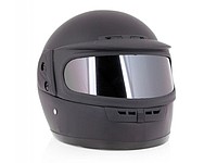 Kask Czarny Matowy