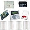 System alarmowy 4 czujniki PIR Sygnalizator
