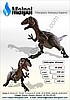 Utahraptor dinozaur
