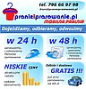 Pranie wodne i prasowanie z odbiorem i dostawą do Klienta