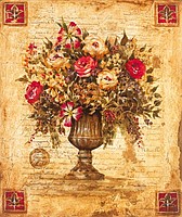 Fresk fotograficzny WD 361 Liz Jardine - Romantic Profusion I