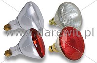 Promienniki podczerwieni, Lampa nagrzewająca Sollux 375W E40