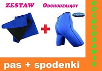 ZESTAW ODCHUDZAJĄCY SPODENKI NEOPRENOWE + PAS Neoprenowy sklep internetowy