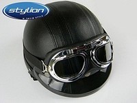 KASK Orzeszek skóra hełm niemiecki + GOGLE sklep internetowy