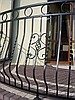 Balustrada zewnetrzna  poręcz kuta metaloplastyka hit.