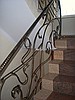 Balustrada wewnętrzna kuta poręcz.