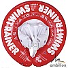 Swimtrainer czerwony nauka pływania dla niemowląt (3 miesiące - 4 lata)