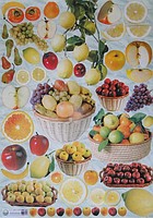 Papier do decoupage -Owoce