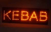 REKLAMA LED 60x21 KEBAB 230V