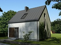 Projekt dpm,u jednrodzinnego PS-OO-40-15